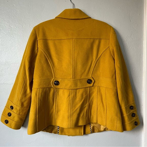 NWT St. John's Bay Cashmere Blend Pea Coat - Picture 2 of 9